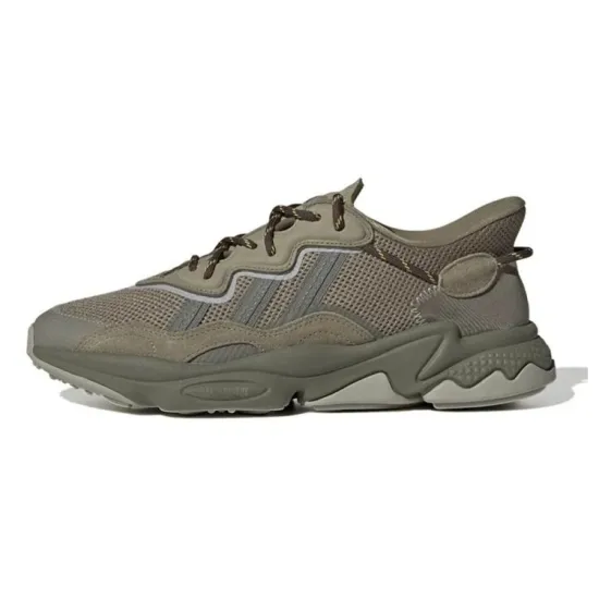 Adidas Originals Ozweego Lifestyle Shoes Unisex Low-top Brown/grey/green