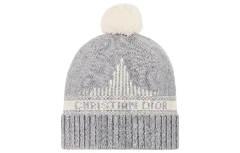 DIOR Beanies Women's Gray