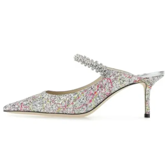 Jimmy Choo Bing Closed Toe Slippers Women's