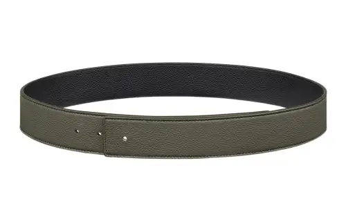 DIOR Leather Belts Men's Width 4cm