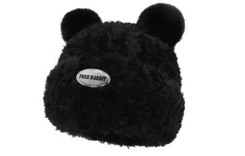 FREE RABBITⅡ Plush Knitted Fabric Headwrap Unisex
