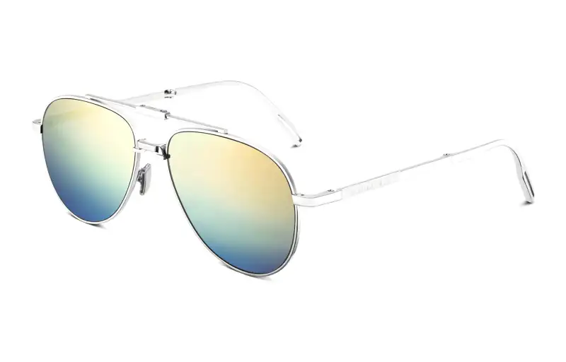 DIOR Sunglasses Men's Silver