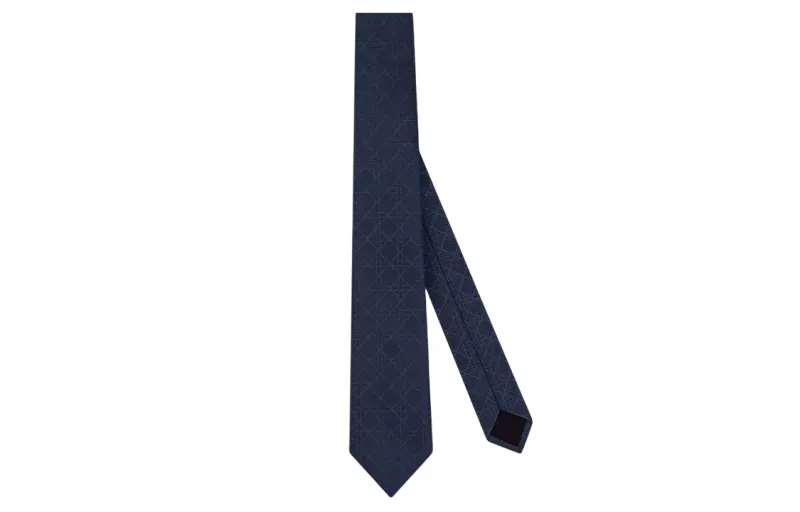 DIOR Ties Men's Marine Blue