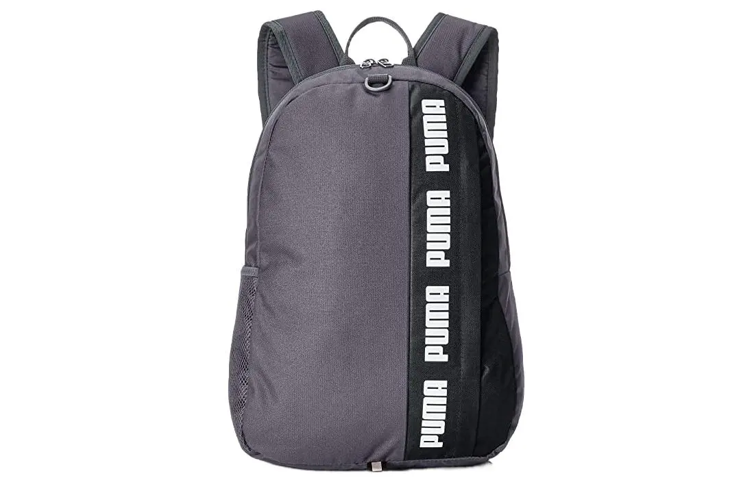 PUMA Fabric Backpack Regular Unisex Gray Black Multicolor