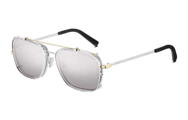 DIOR Sunglasses Men's Silver