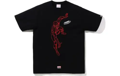 Bape X Marvel Comics Spider Man Tee