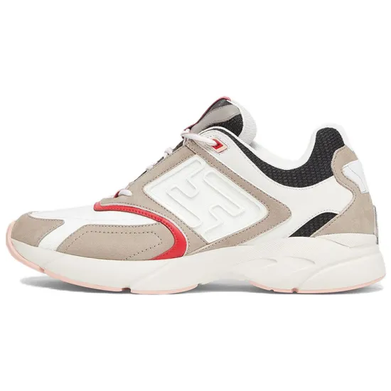 FENDI Faster Trainer 'Cord White Cardinal'