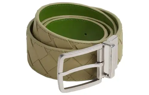 Bottega Veneta Intrecciato Double Sided Pin Buckle Men's Width 3.5cm