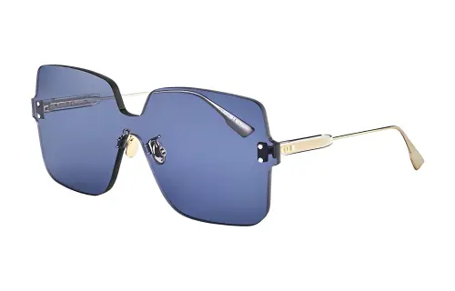 DIOR Alloy Irregular Shape Sunglasses Women's