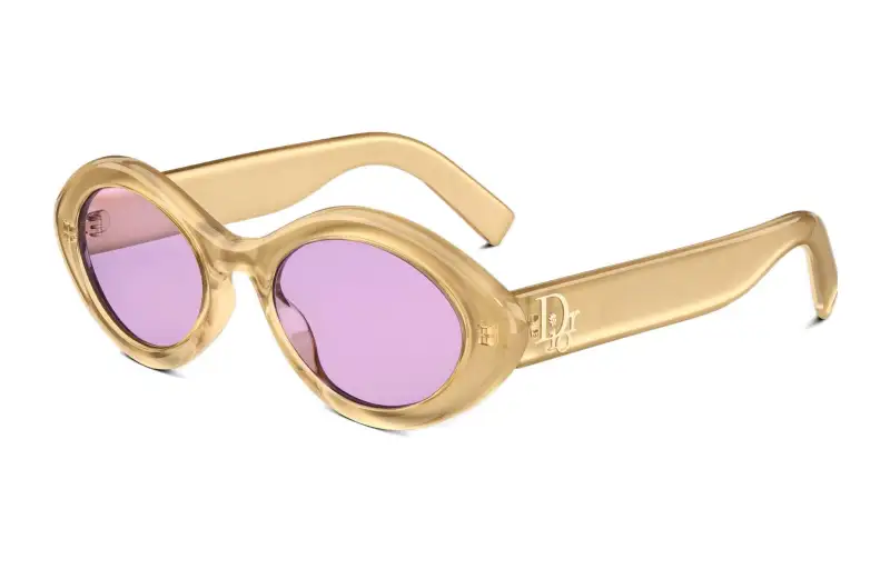 DIOR Sunglasses Men's Gold