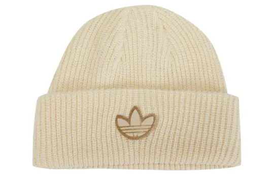 Adidas Originals Acrylic Beanies Unisex Khaki