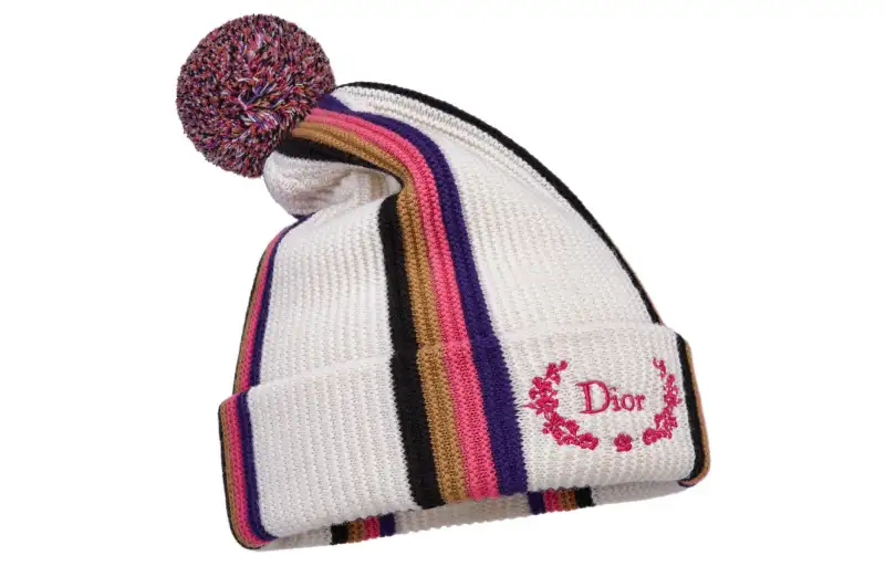 DIOR Wool Beanies Men's Multicolor
