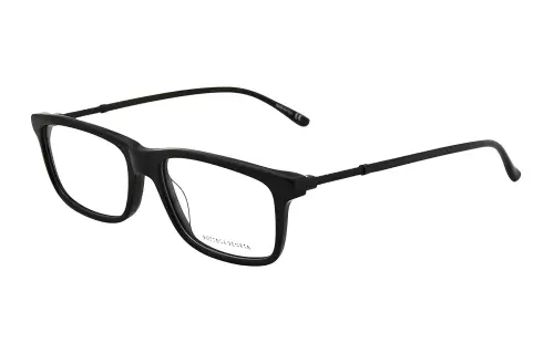 Bottega Veneta Plate Frame Square Prescription Glasses Men's