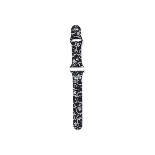 Bape Neon Camo Apple Watch Band 41/45mm Black