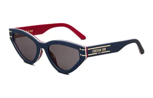 DIOR Plate Frame Cat Eye Sunglass Women's