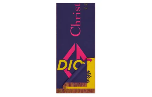 DIOR Knit Scarves Men's Purple
