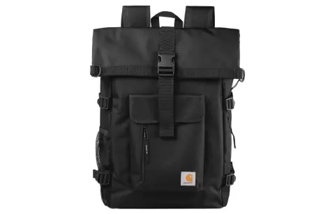Carhartt WIP Polyester Canvas Backpack Regular Men's Black