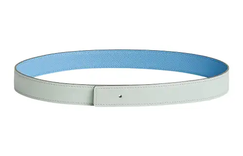 HERMES Cow Leather Belts Women's Width 2.4cm