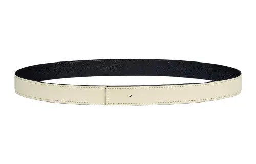 HERMES Cow Leather Belts Women's Width 2.4cm