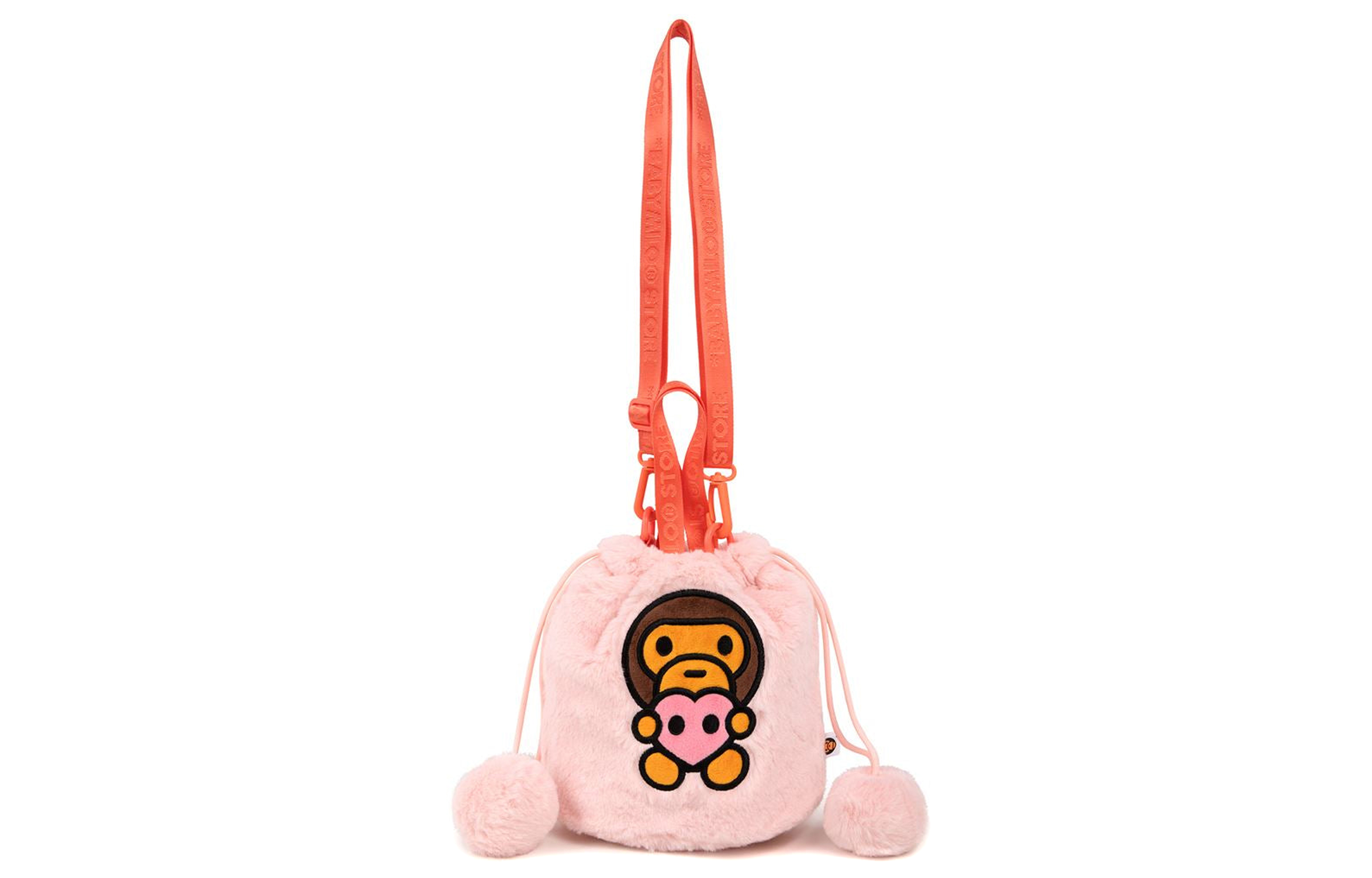Женская сумка A BATHING APE Baby Milo (розовая)