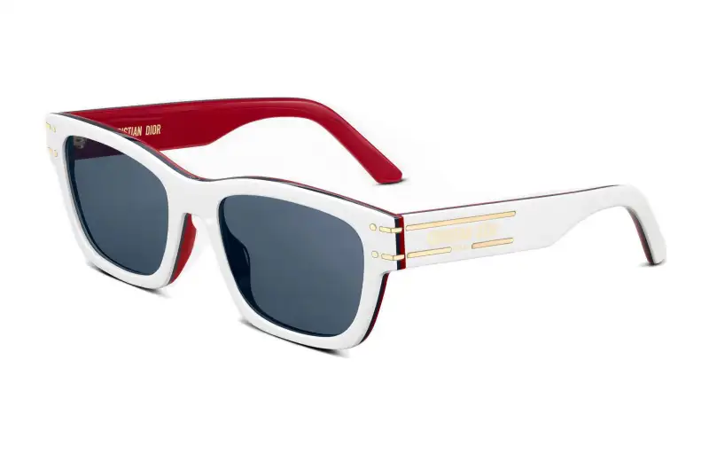 DIOR Sunglasses Women's White