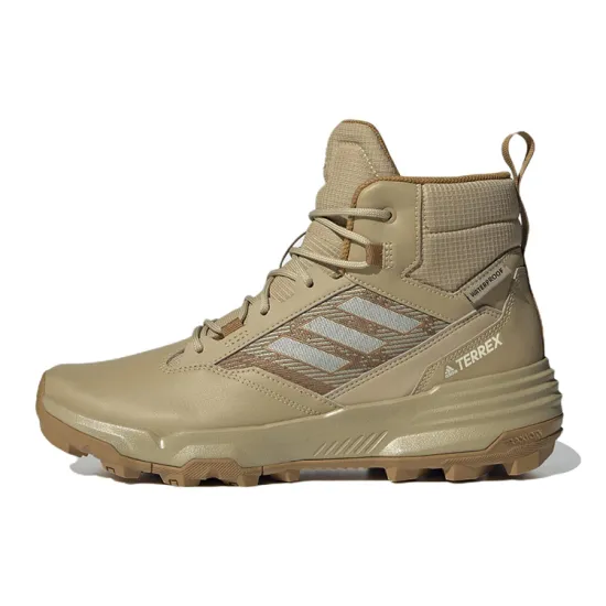 Terrex Unity Adidas Leather Mid Rain.RDY 'Beige Tone Mesa'
