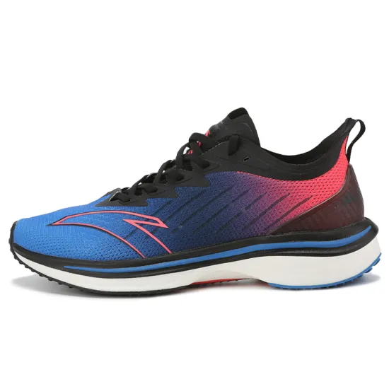 ANTA Running Collection Running Shoes Men Low-Top Blue Red