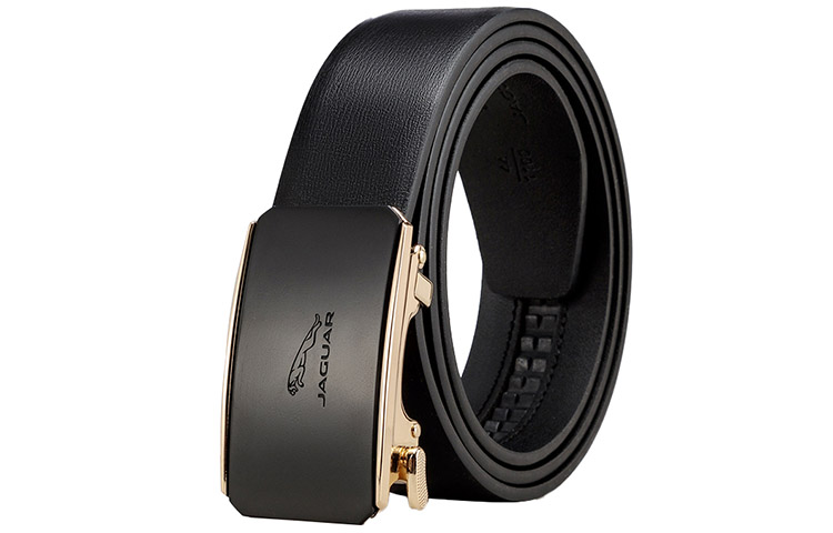 JAGUAR Minimalist Style Cow Leather Belts Men's