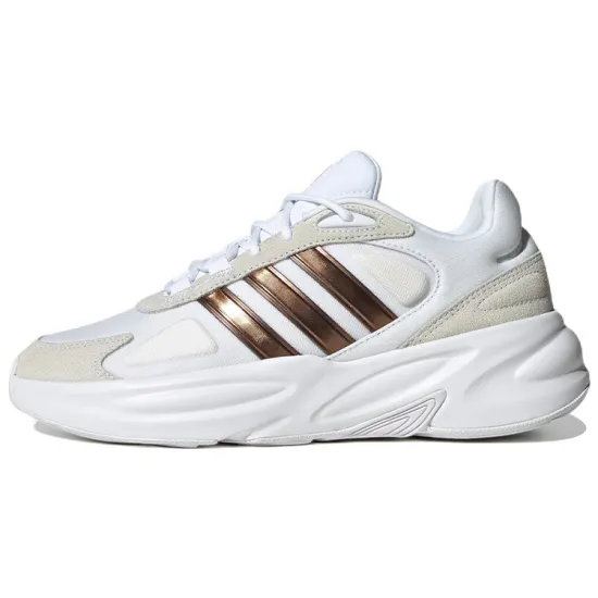Adidas Neo Ozelle Cloudfoam Lifestyle Running Shoes 'Cloud White Matte Gold' Women's