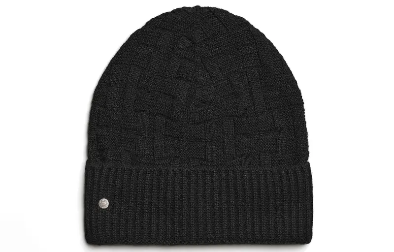 HERMES Beanies Women's Black