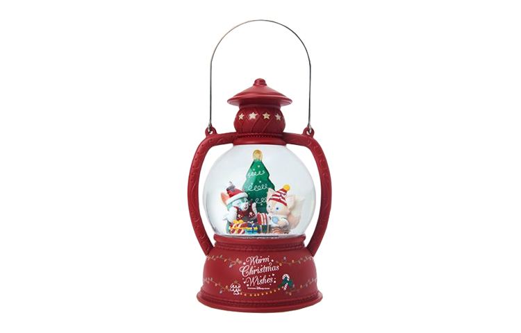 Disney Disney Lena Belle Geratoni Daffy and Friends Warm Winter Lights Musical Ornaments Fun Q Version Figures Shanghai Disney