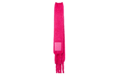LOEWE Knit Scarves Women's Rose Red