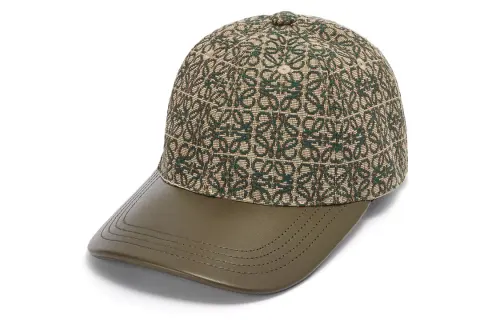 LOEWE Baseball Caps Men's Green