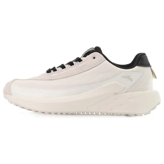 ANTA Crystal Sugar 2 Casual Shoes Men Low-Top Mud Sand Grey/Ivory White/Black