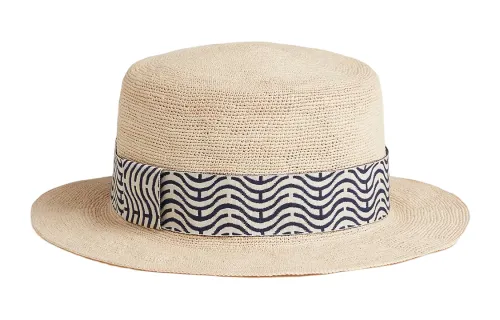 HERMES Bucket Hats Women's Light Beige