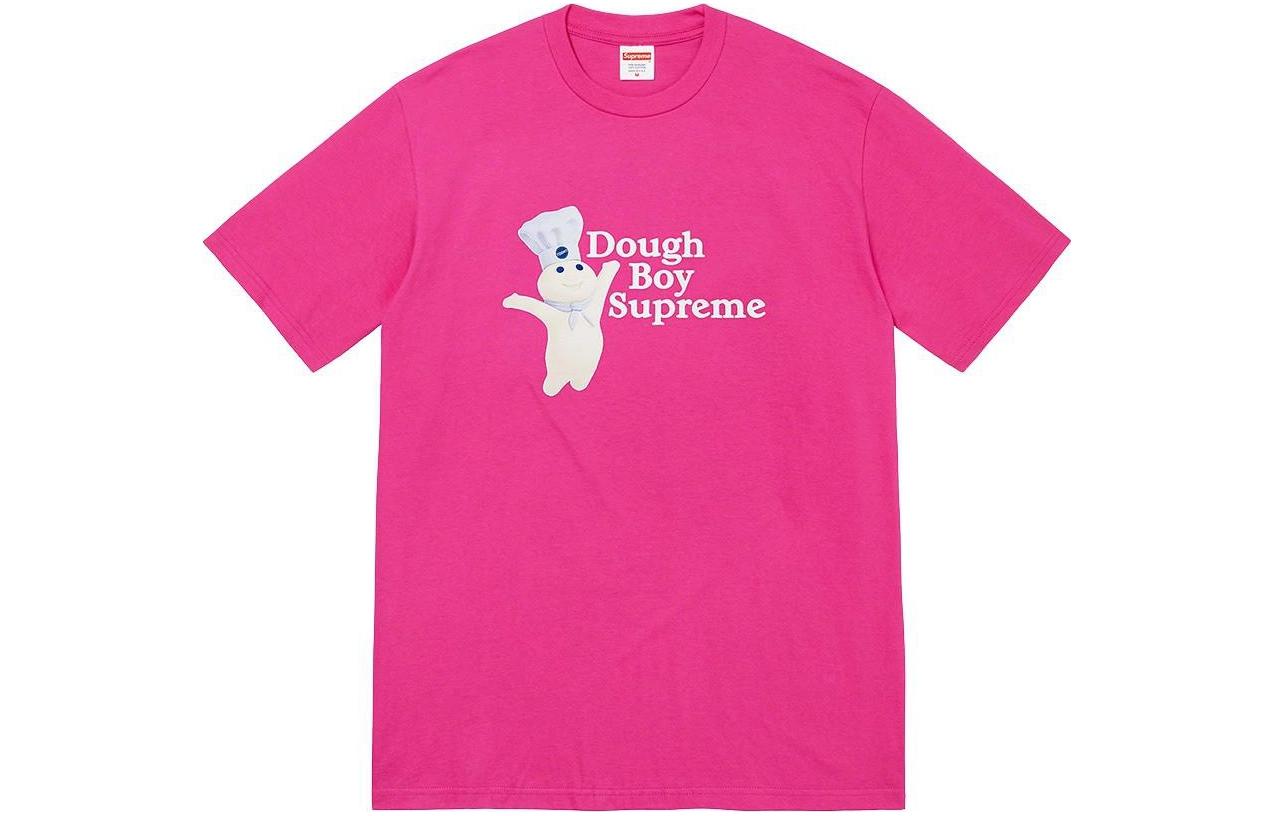 Supreme Supreme FW22 Week16 series Doughboy letter printed T-shirt, same style for men and women, couple style