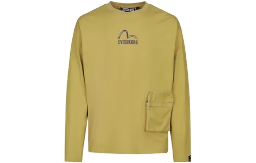 EVISU T Shirts Men's Crew Neck Moderate Straight Fit