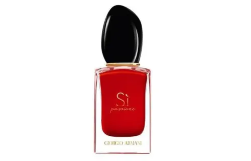 Armani, red perfume, sample, 7 ml