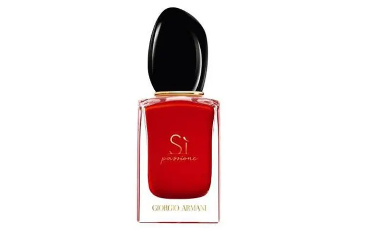 Armani, red perfume, sample, 7 ml