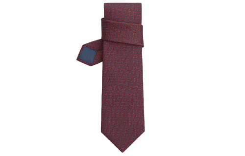 HERMES Twillbi Ties Men's Red