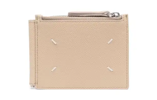 Maison Margiela Calfskin Wallet Men's Beige