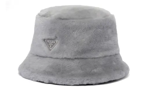 PRADA Shearling Bucket Hat