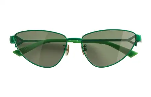 Balenciaga Plate Frame Cat Eye Sunglass Women's