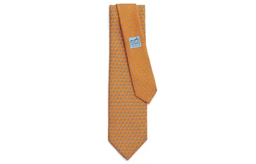 HERMES Ties Men's Orange