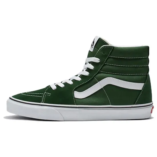 Vans SK8 Skateboarding Shoes Unisex High-top Green/white