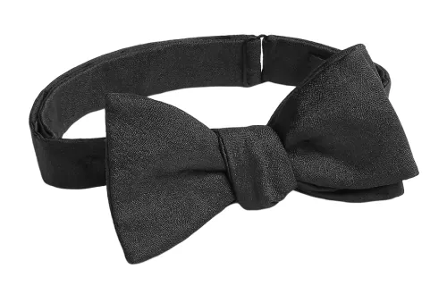 HERMES Bow Ties Men's Black