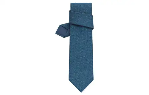 HERMES Maillon D'Attelage Tie Men's Blue