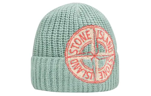 STONE ISLAND Beanies Men's Green
