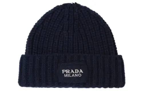 PRADA Beanies Unisex Blue