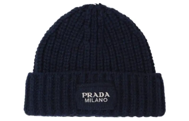 PRADA Beanies Unisex Blue
